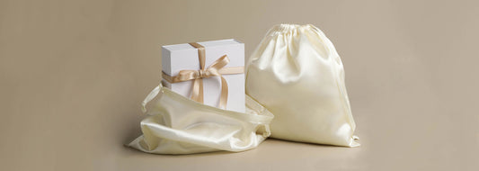 personalized satin bag
