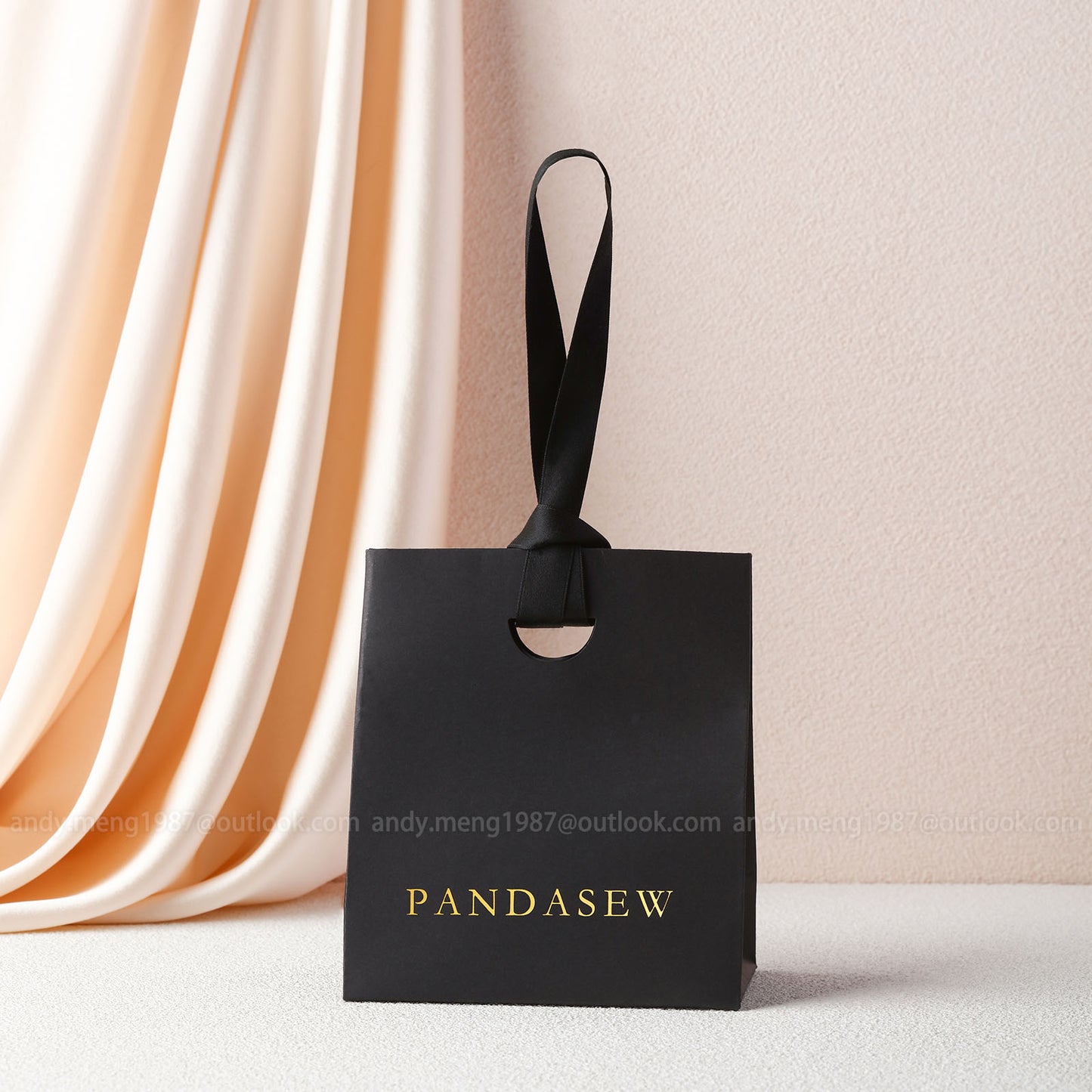 black paper bag production