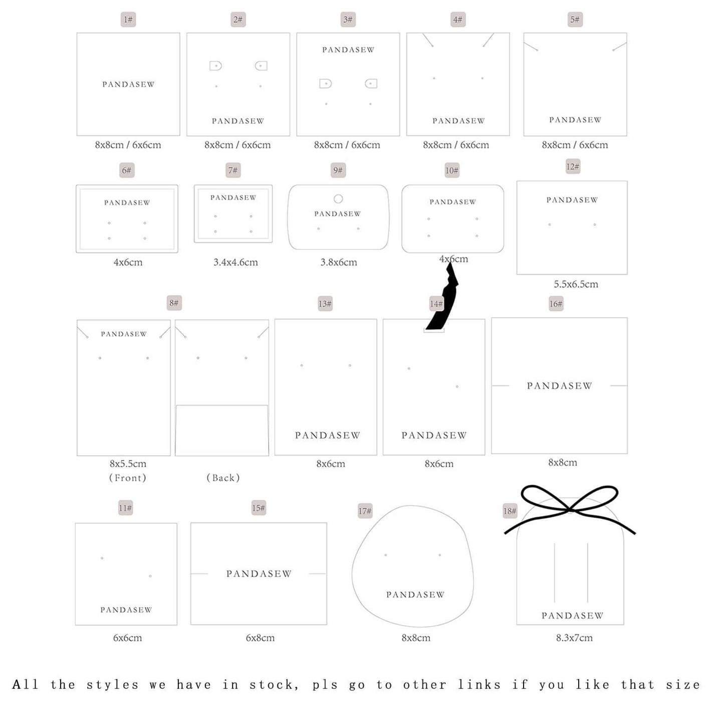Pandasew paper cards styles