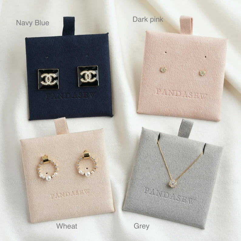 earring card, necklace card jewelry display