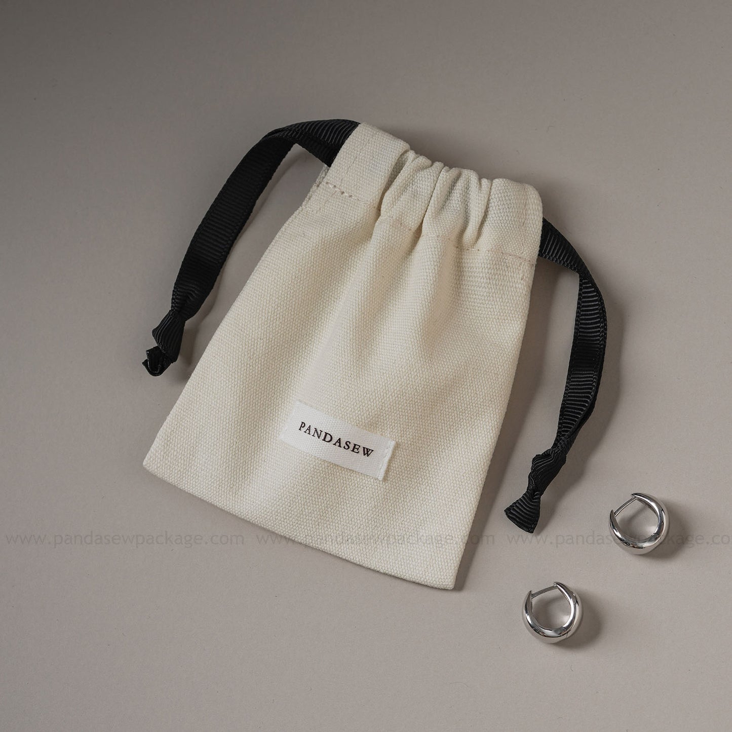 beige cloth bag bulk order, nature cotton drawstring bag print logo