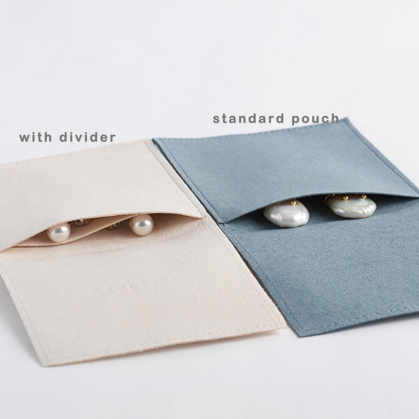 pouch with divider