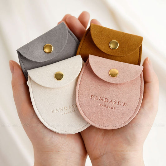 personalized jewelry bag, saddle pouch