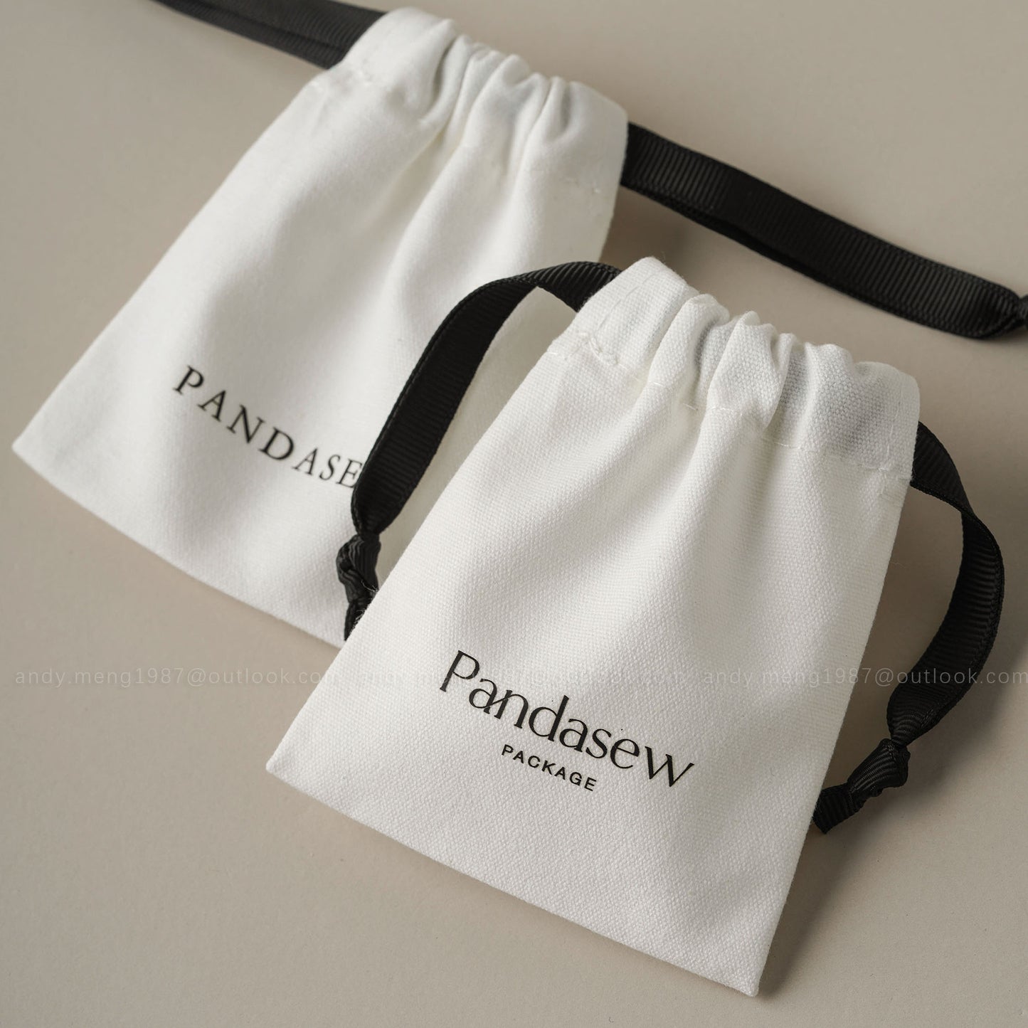 canvas drawstring bag custom logo