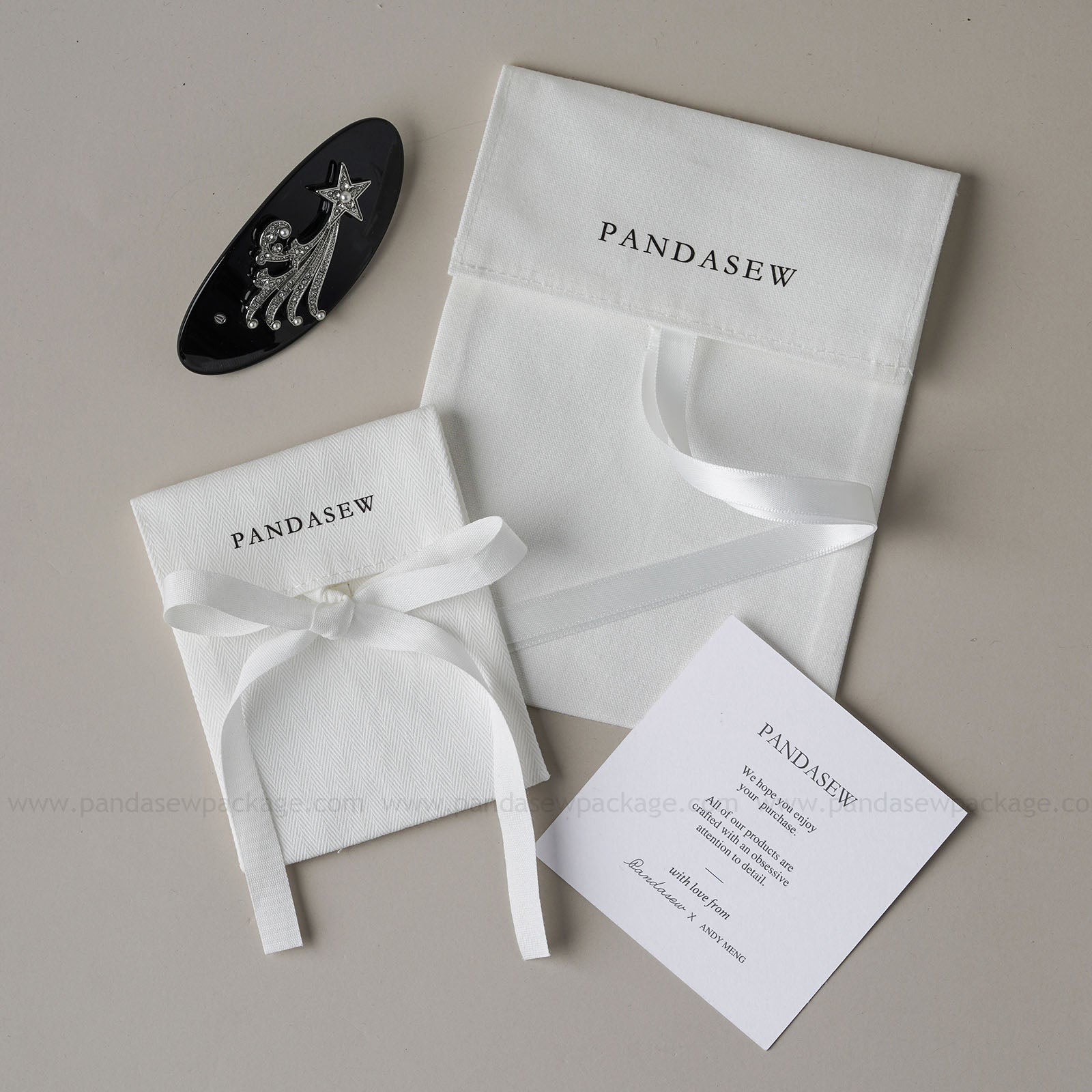 gift bag with gift card set, with personalized printing