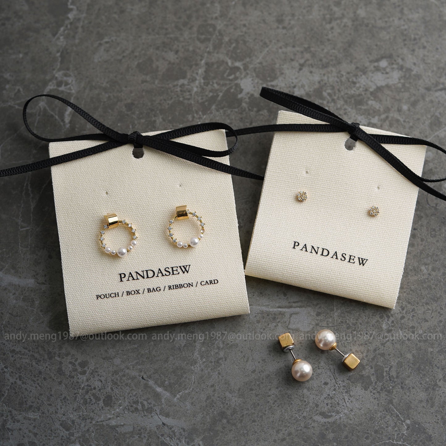 jewelry holder, earrings cloth holder custom logo