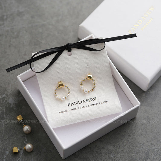 Pure cotton jewelry holder customize your own logo