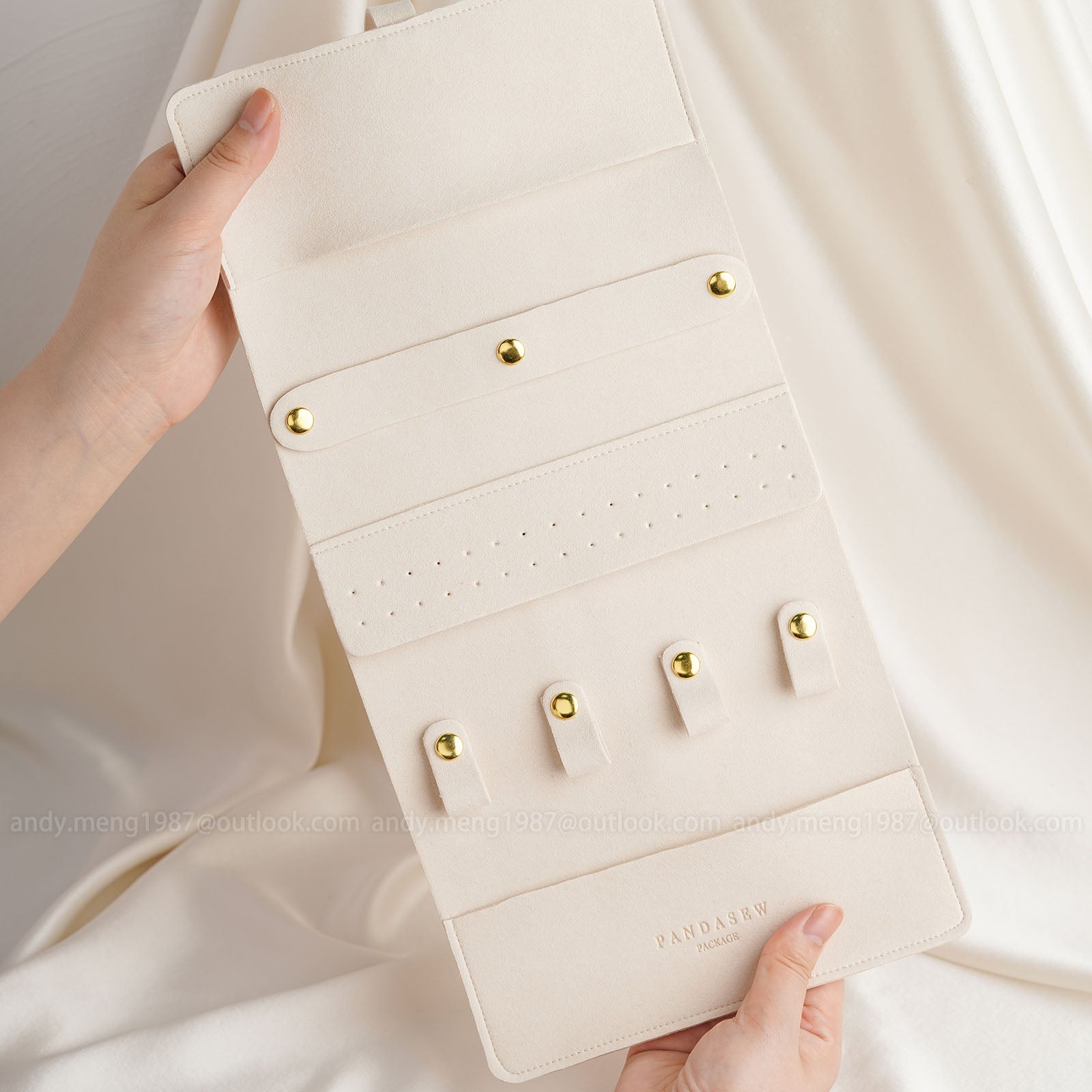 jewelry travel bag wholesale, 10pcs to start with logo printing