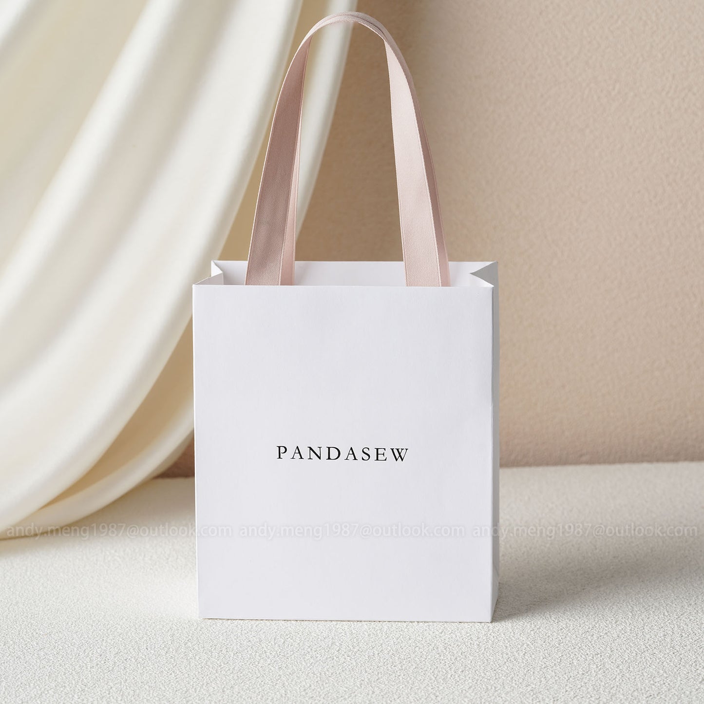 Pandasew center folded paper bag, higher quality