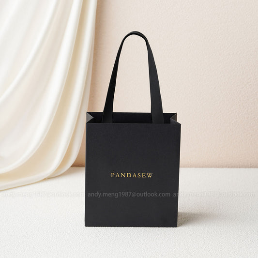 Paper bag made in Pandasew, with beautiful print logo