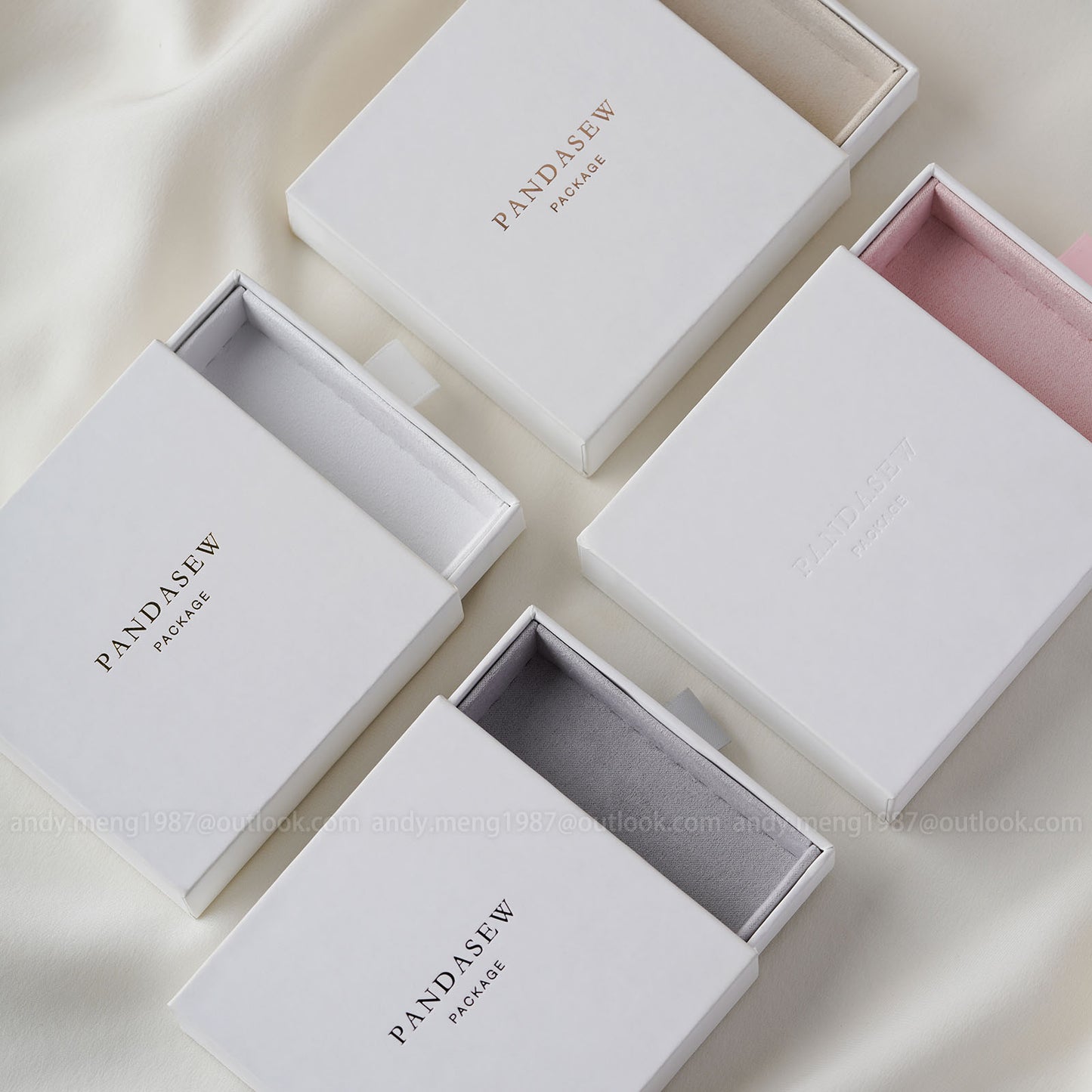 Link for Custom Jewelry Paper Box drawer box