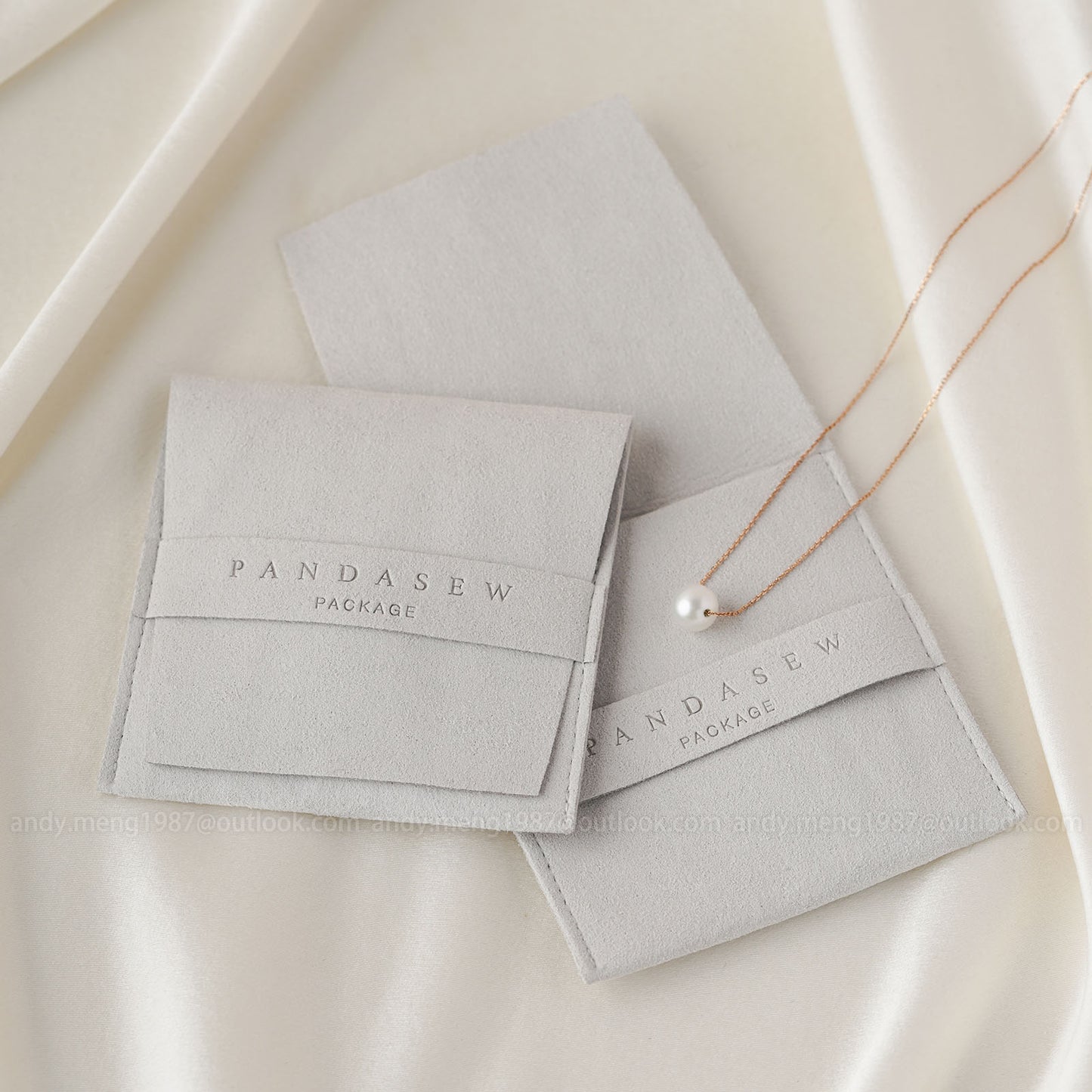 most popular banner pouch in gray