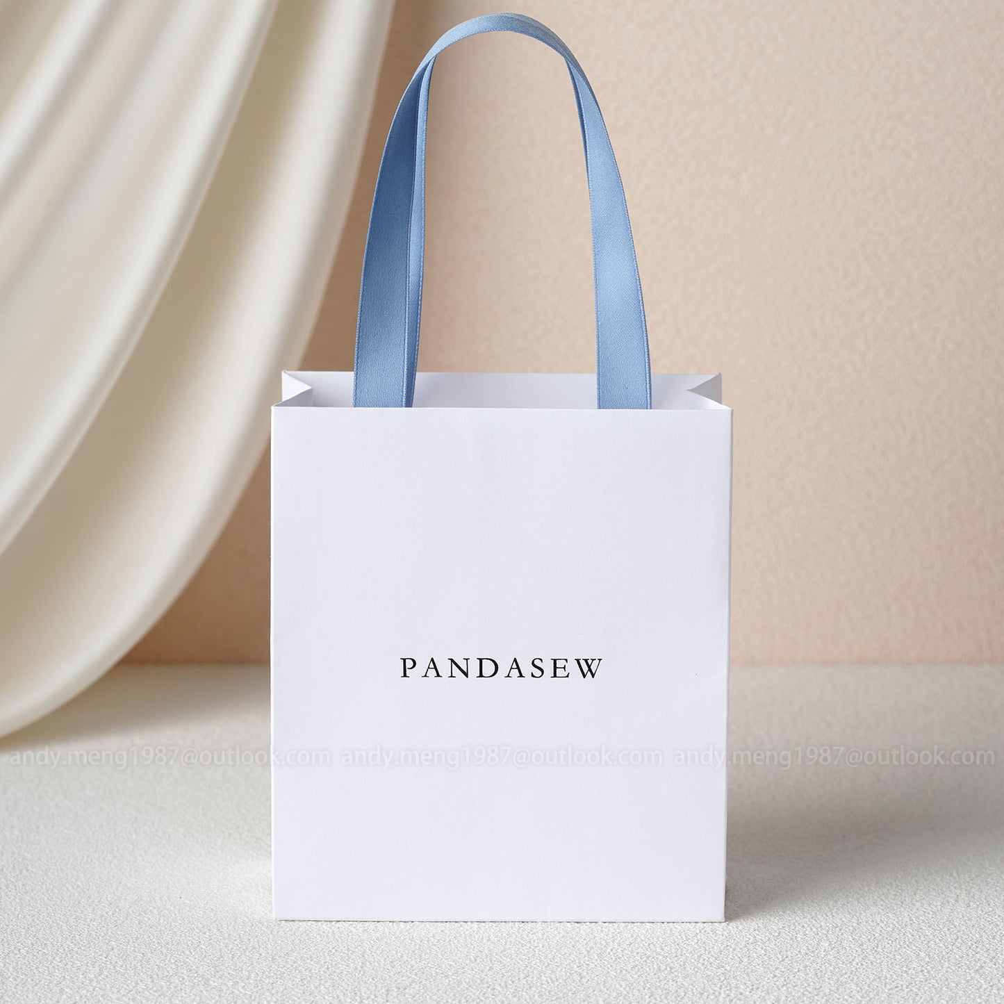 paper party bags print text