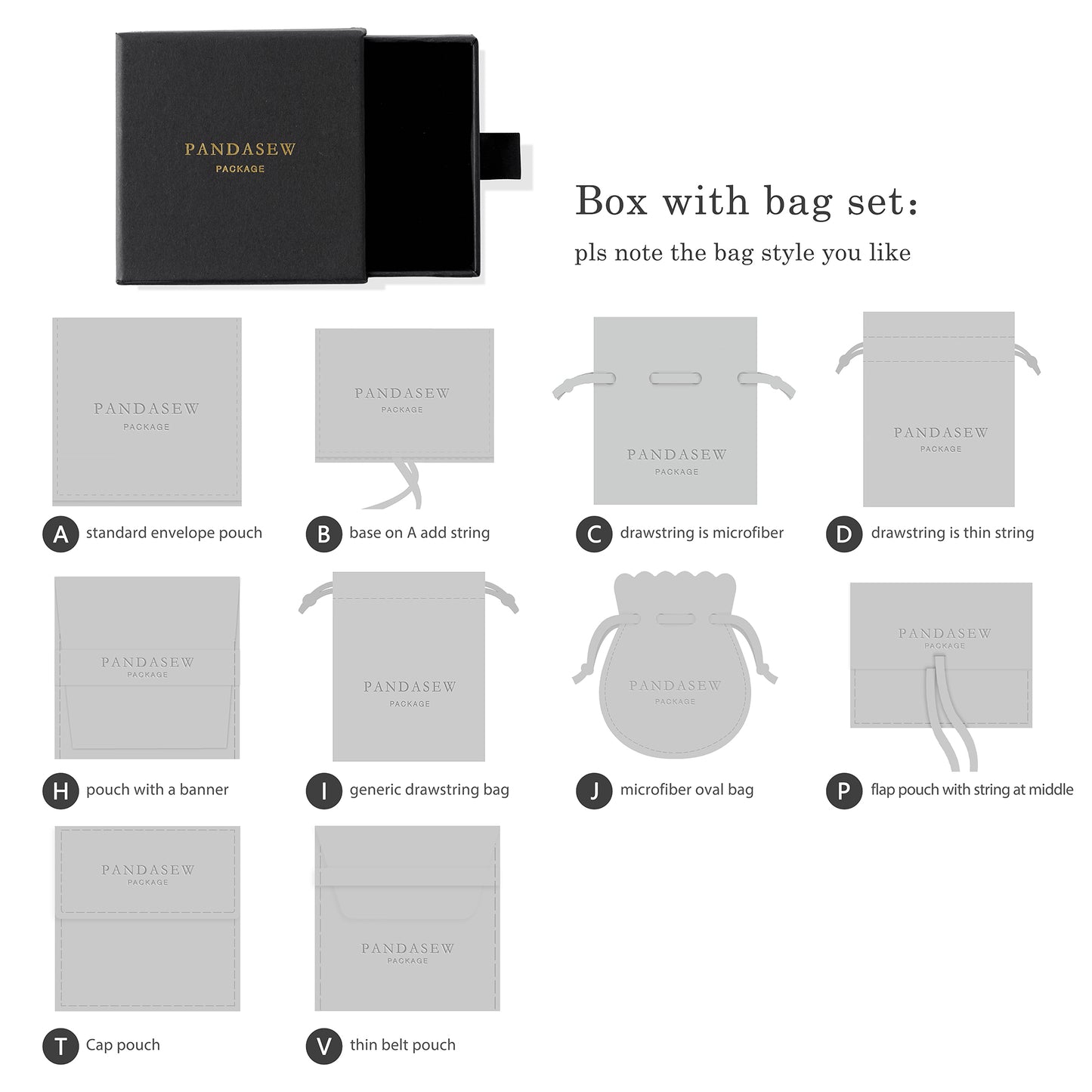 custom jewelry box with pouch set