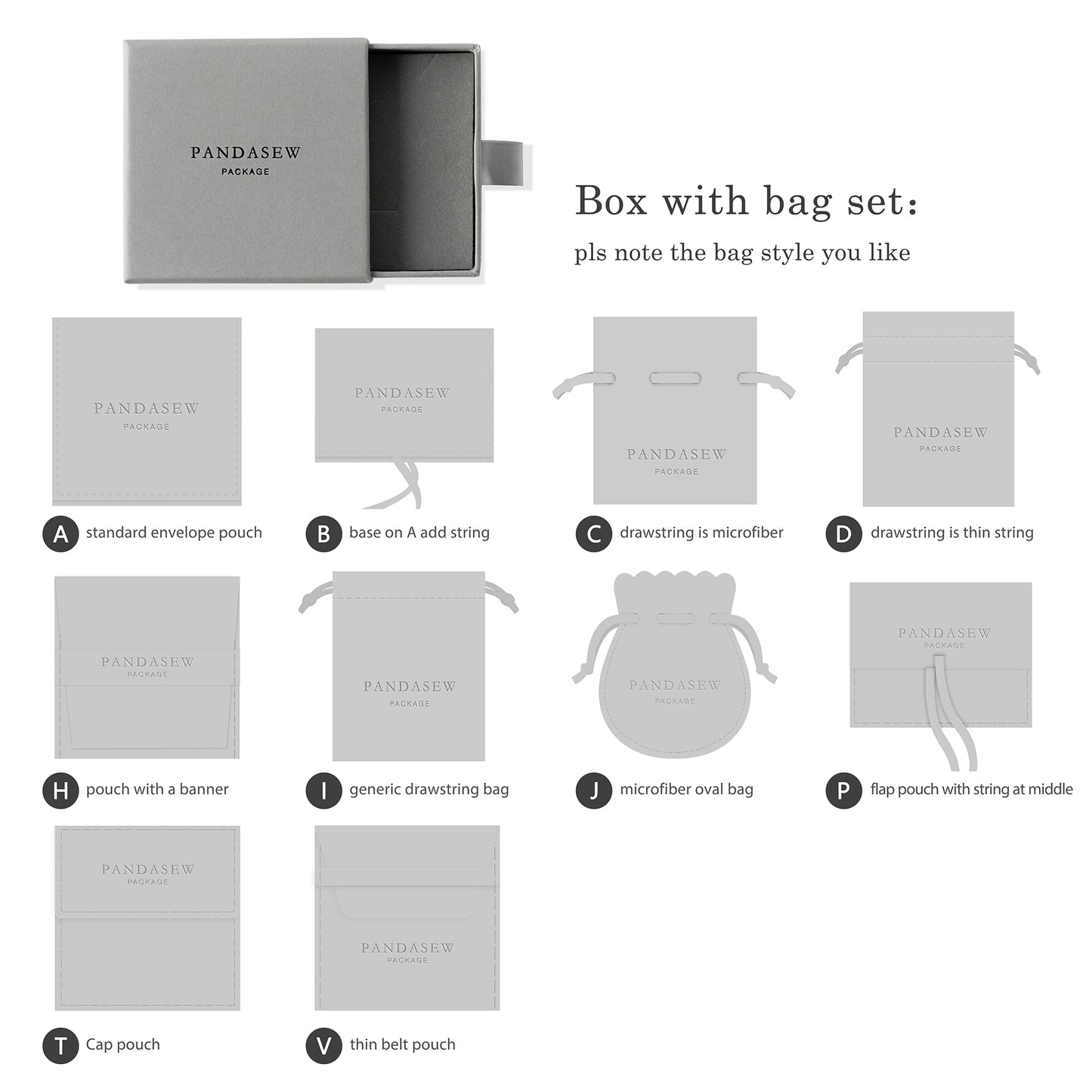 custom jewelry box with pouch set