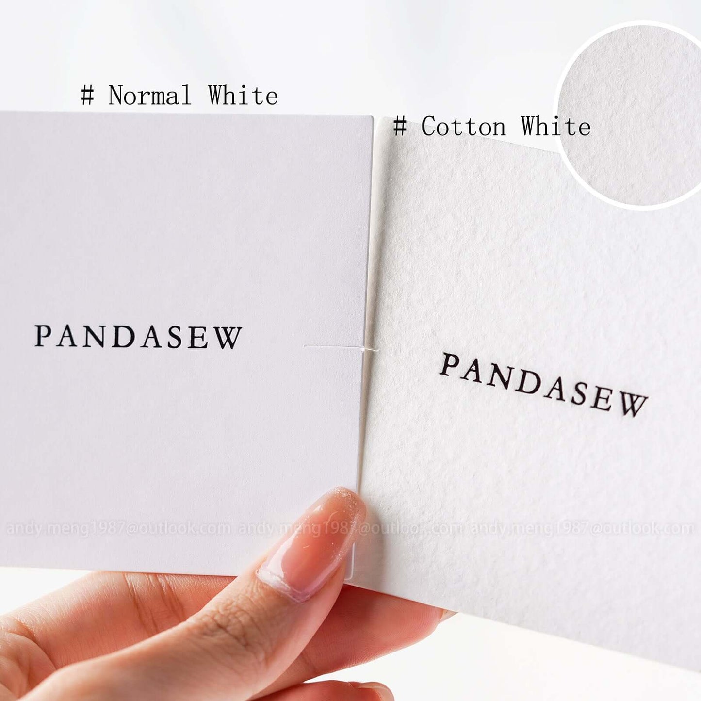 Pandasew jewelry cards custom