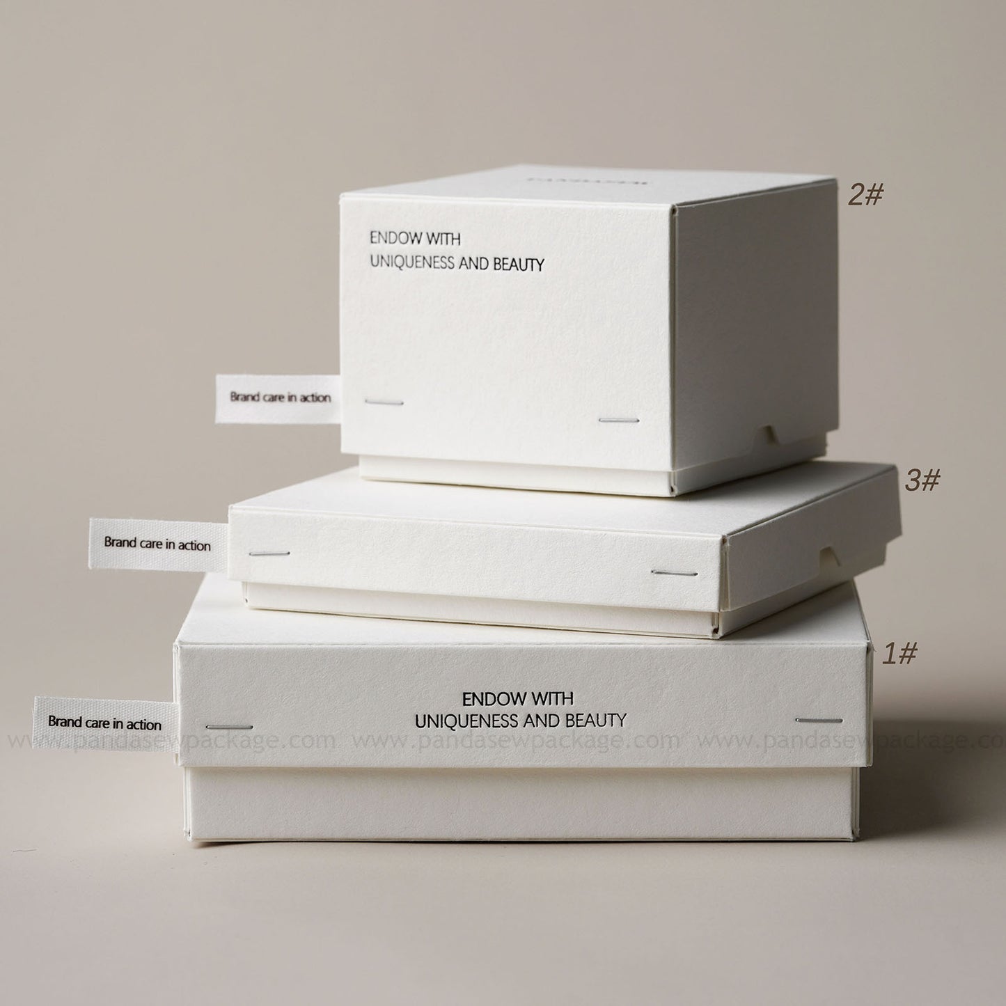 100-Piece All-in-One Paper Box Set: Flat Pack Shipping + Stapler for Easy Assembly BX-151