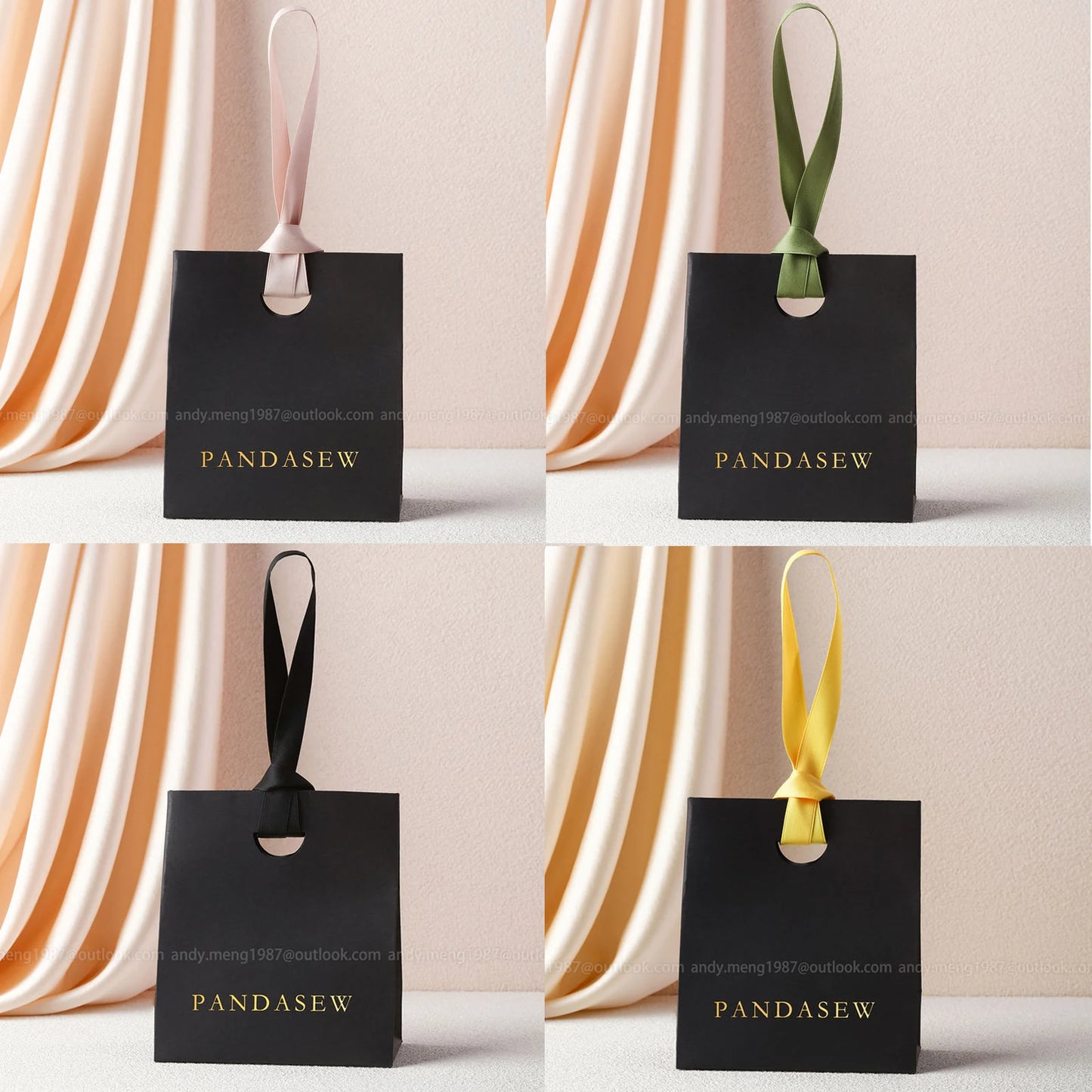 black paper bag production