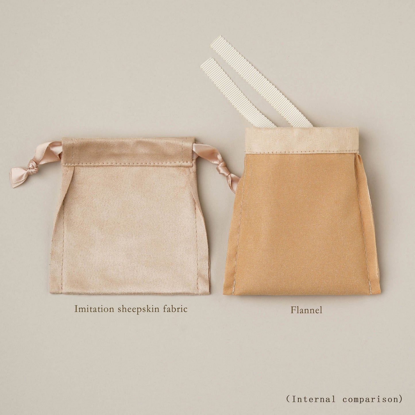 ultra soft drawstring bag details