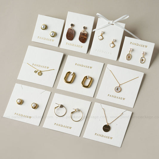 Pandasew jewelry card engrave logo