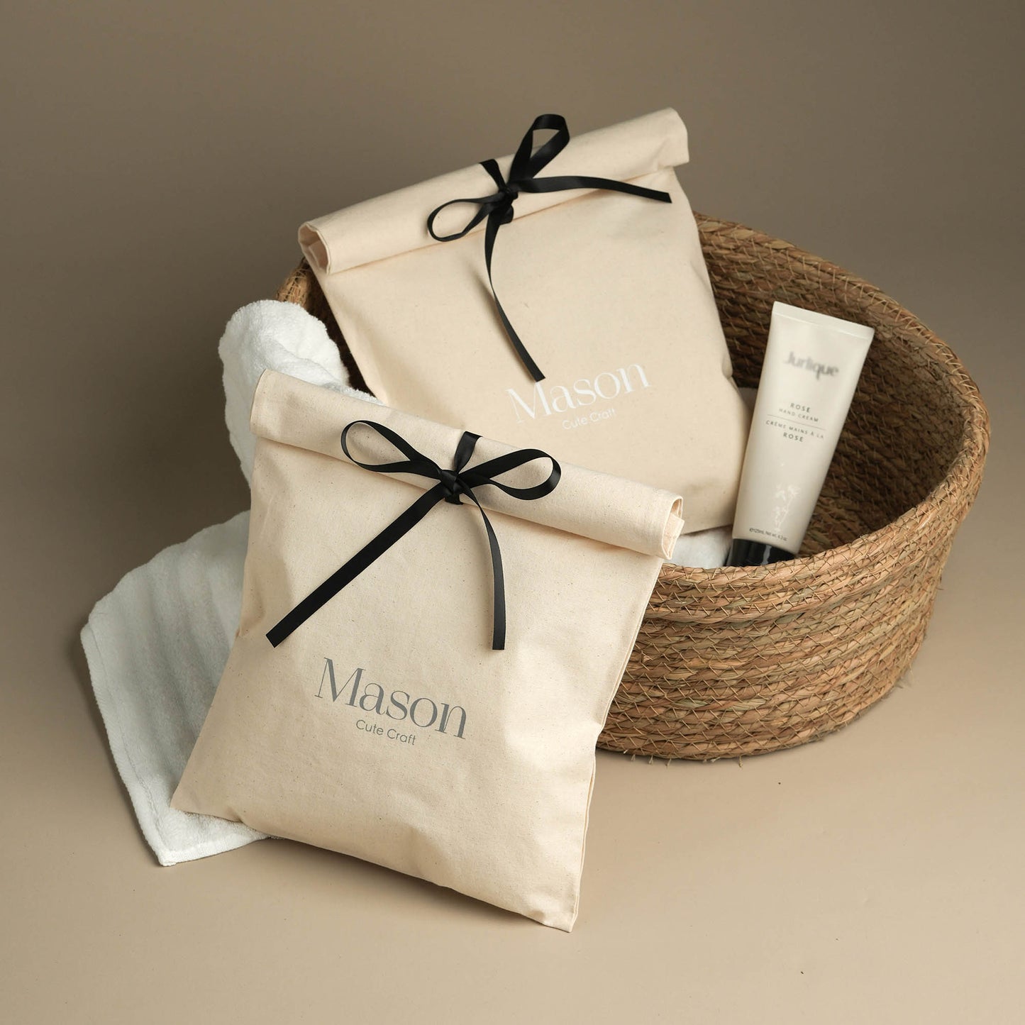 50pcs Thick Cotton Envelope Dust Bags Custom Logo Butterfly - tied Drawstring eco - friendly Bag for Jewelry, Handbag, gift, toys & Clothes THI-101