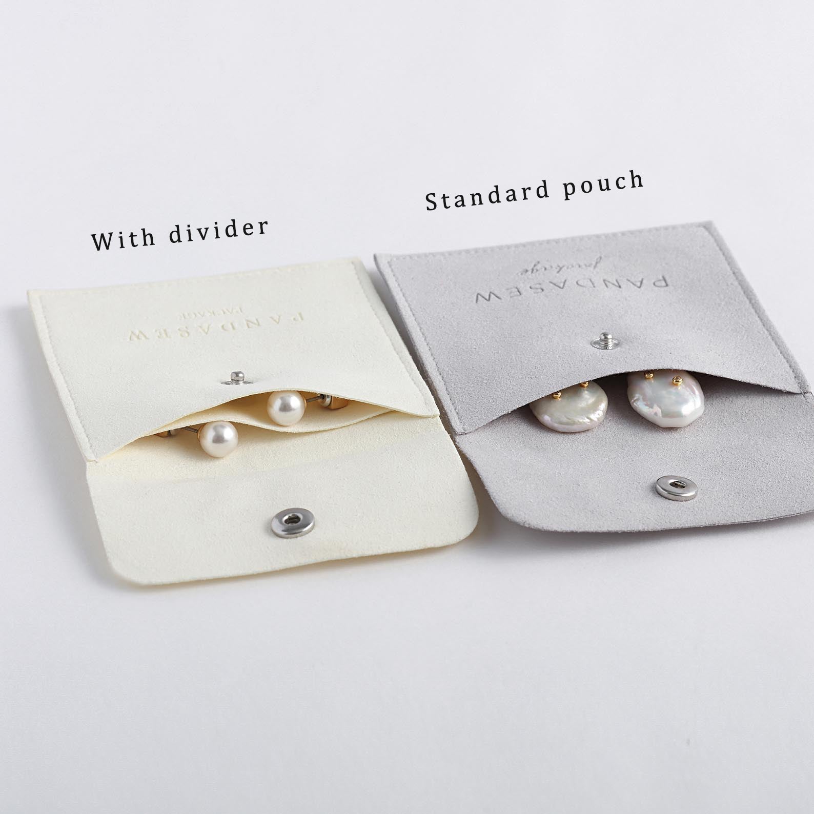 jewelry bag with divider inside