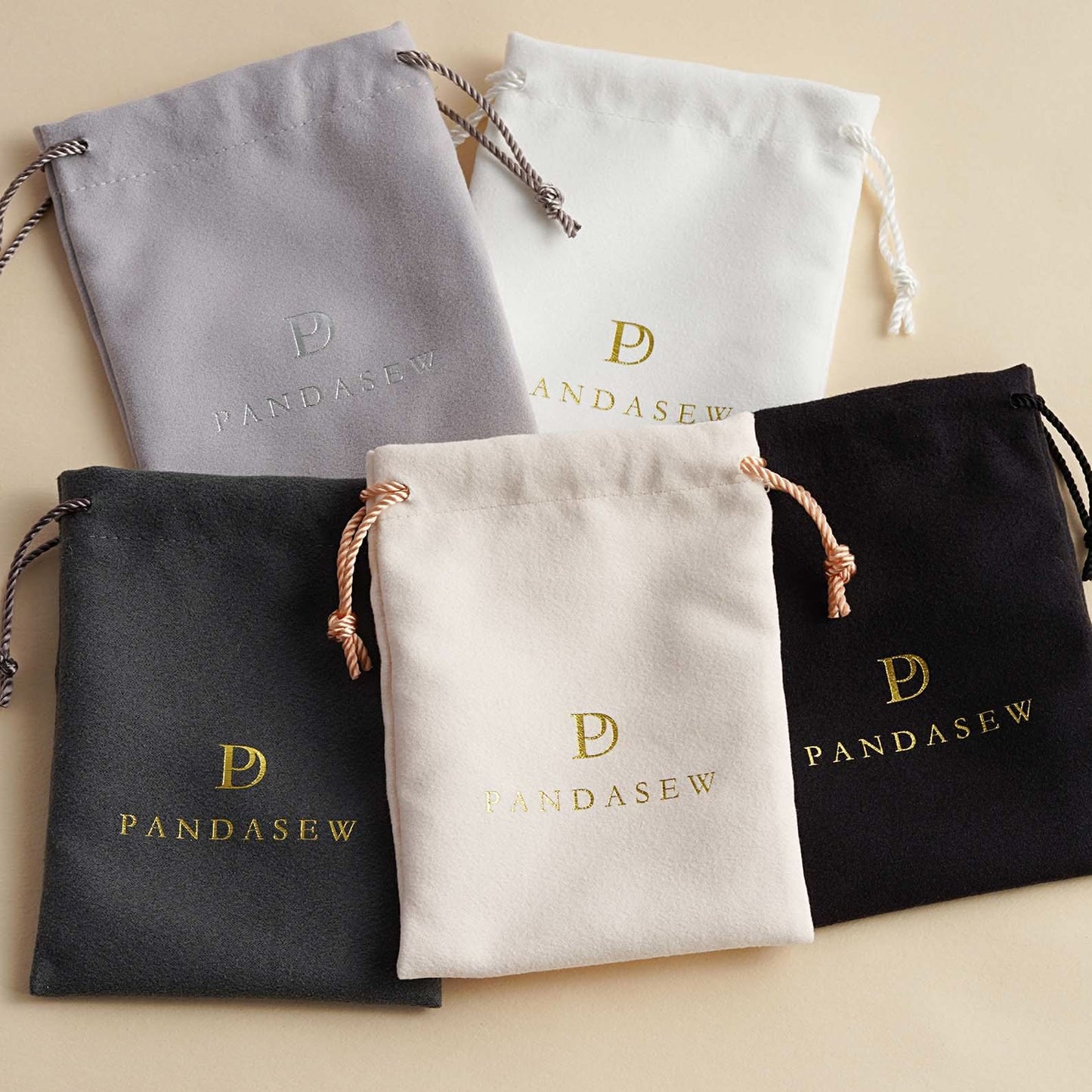 velvet Drawstring Bag Custom Logo Jewelry bags print logo