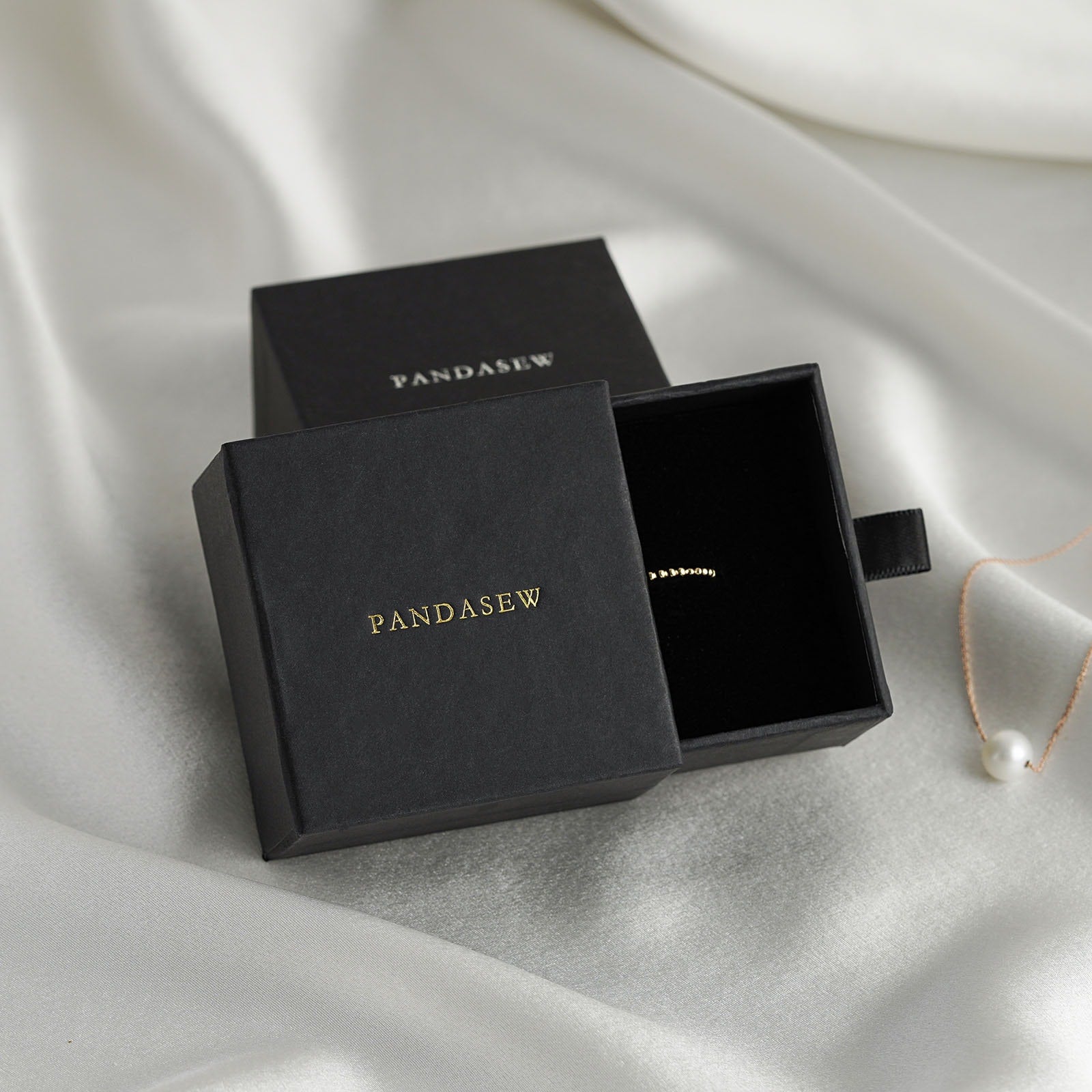 cardboard black jewelry ring boxes