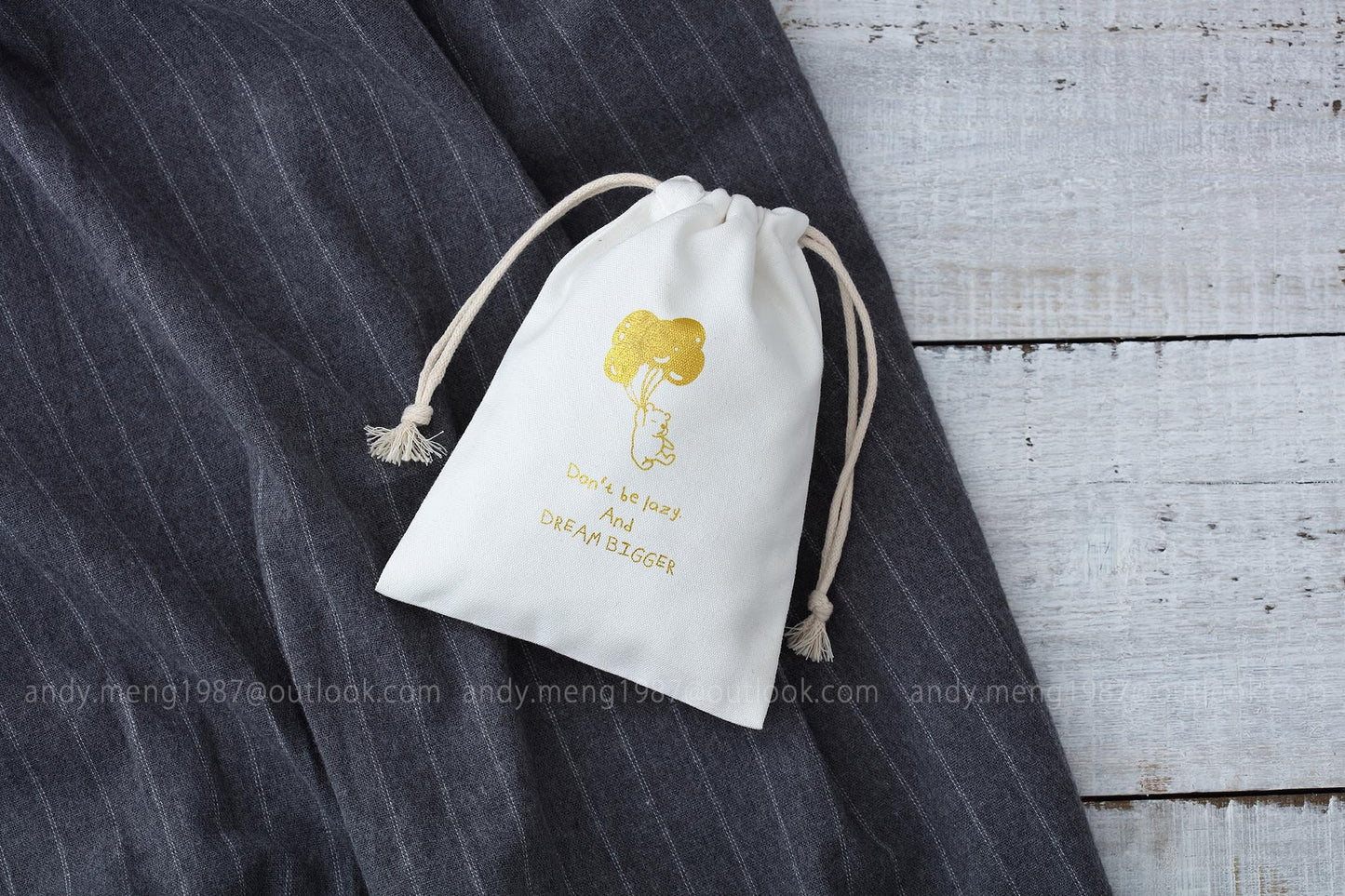 cotton canvas cosmetic bags, jewelry packaging