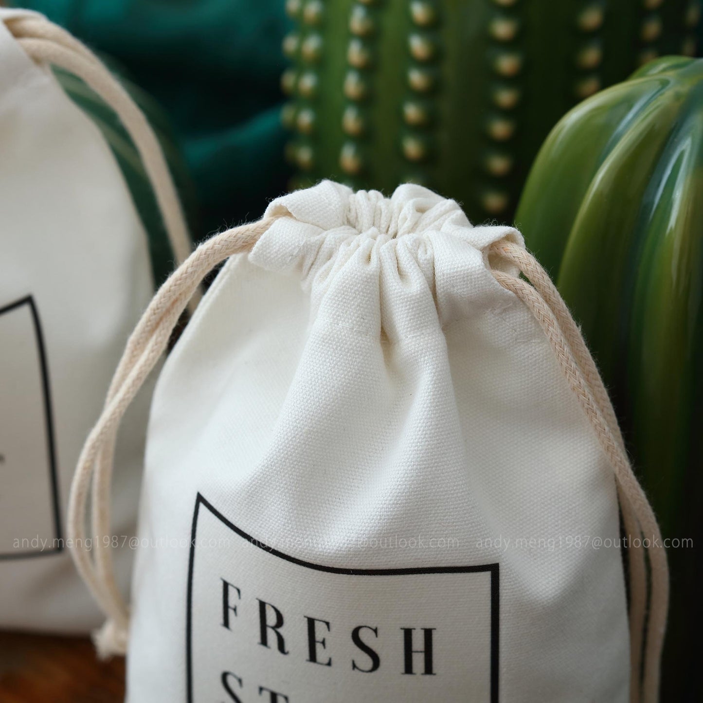 cotton canvas cosmetic bags, jewelry packaging