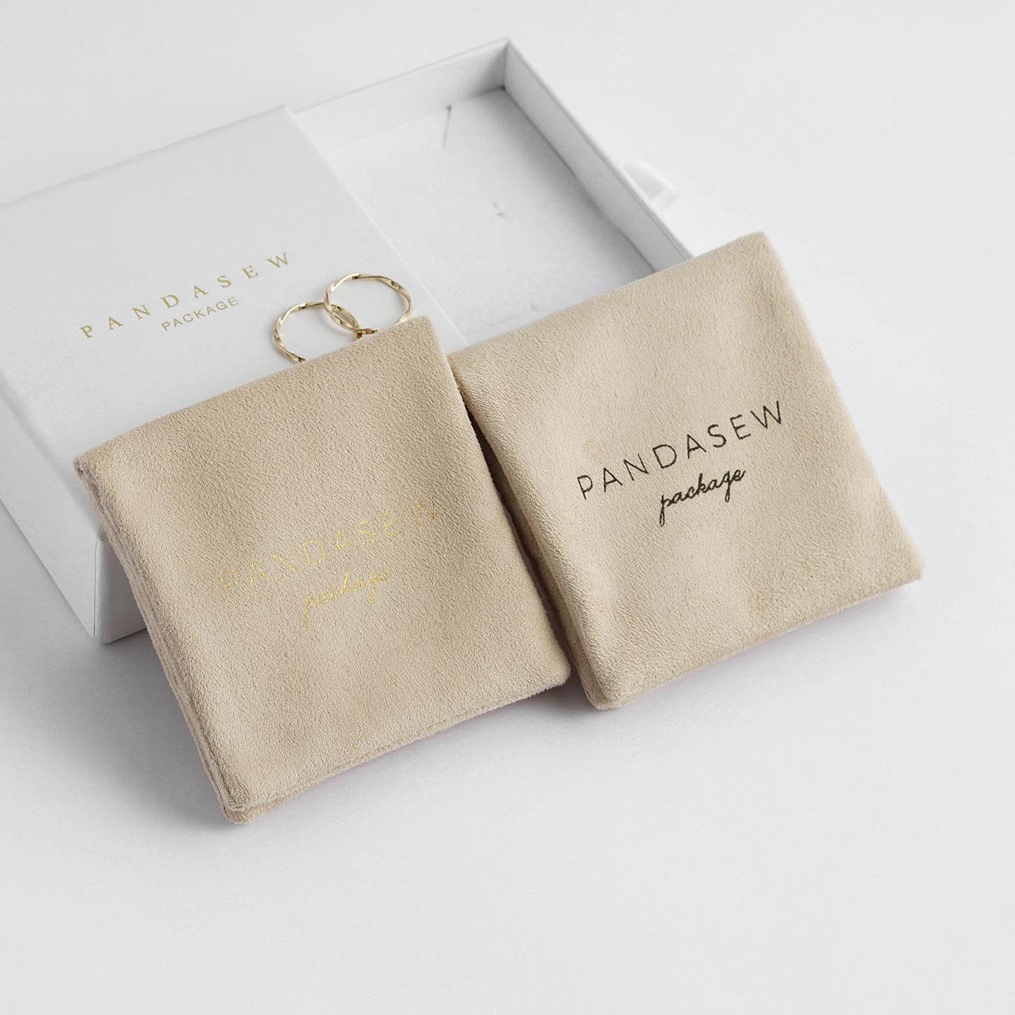 jewelry packaging ideas, flannel bags