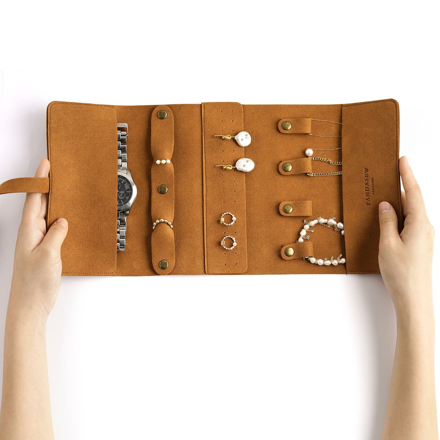 Texture and eco friendly artificial pouch