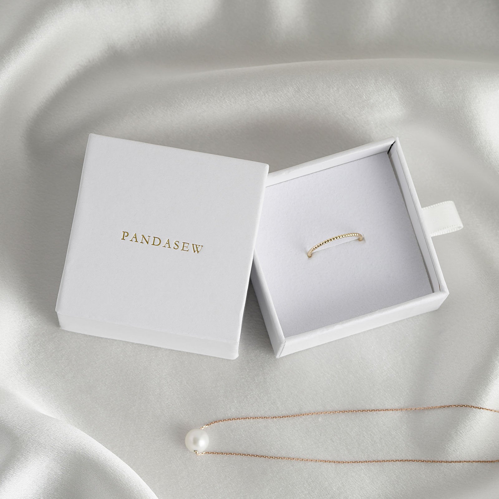 ring paper box white