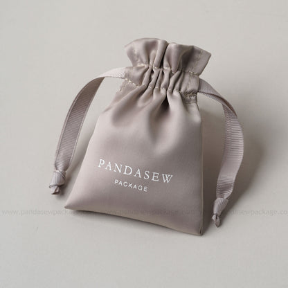 100pcs Dense silk satin bag custom jewelry pouch high quality thick and soft pouch DSD-107