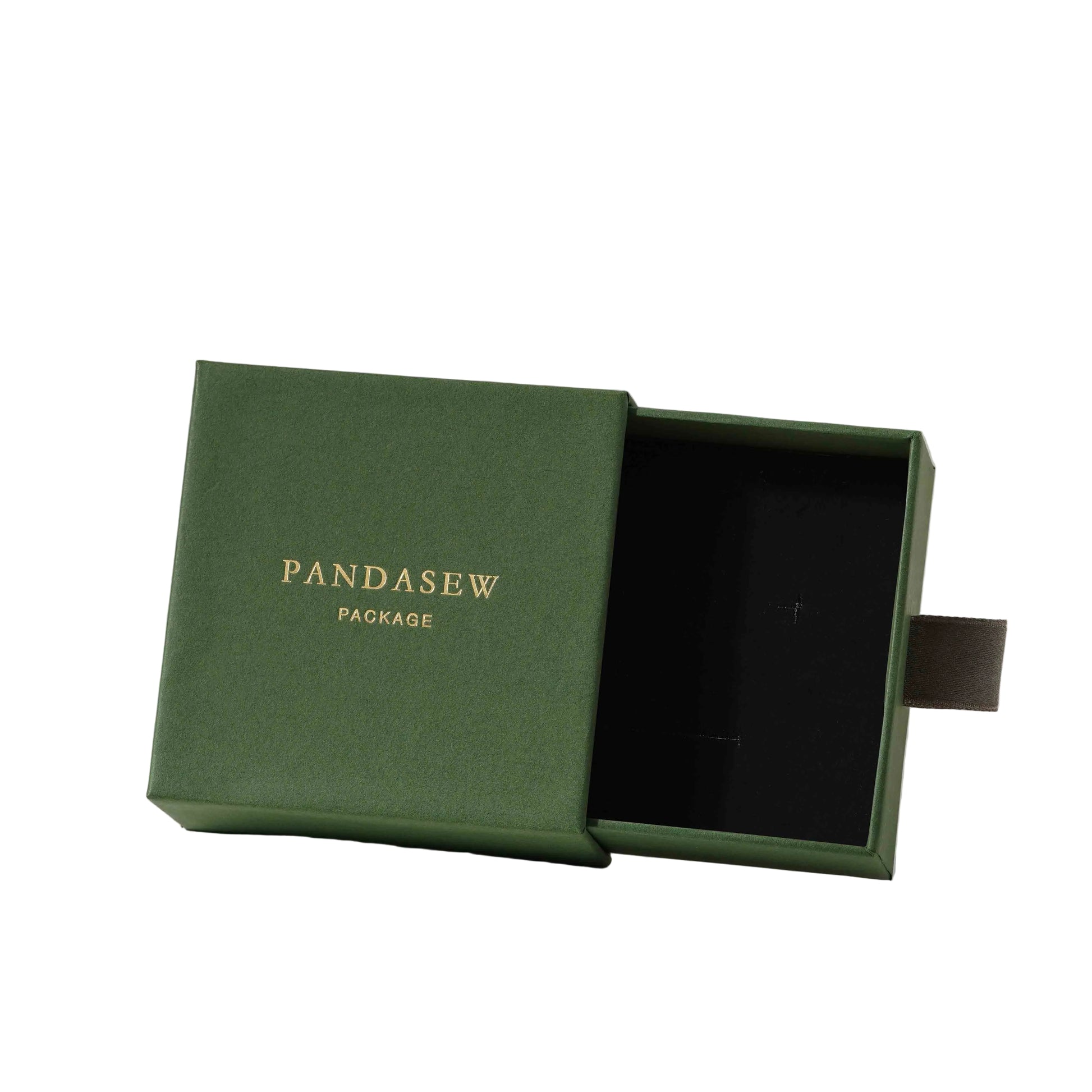 Pandasew green jewelry box