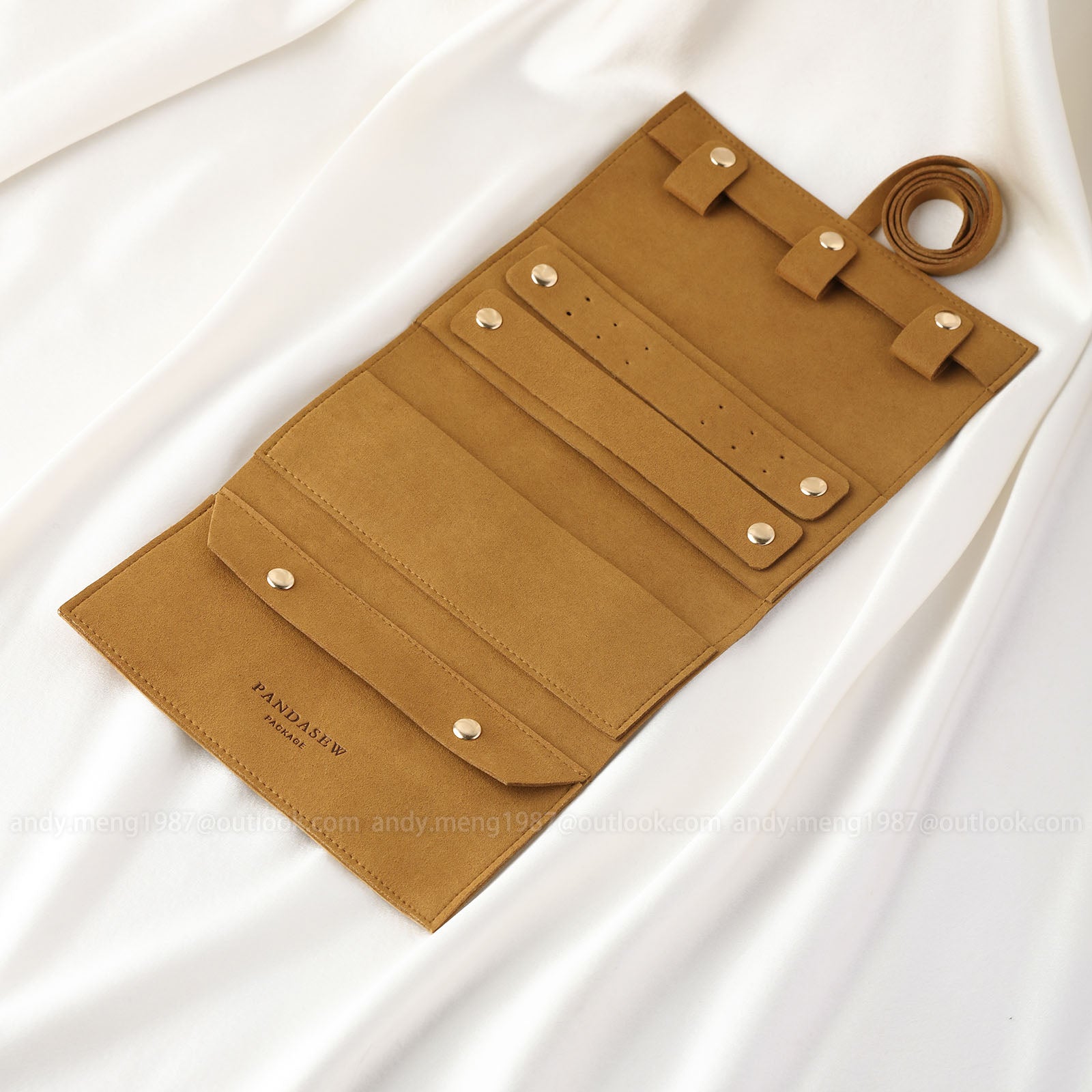 portable jewelry pouch, button bag to store all kinds of jewelry