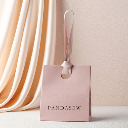 rose pink gift bags, small paper bag 13x15cm