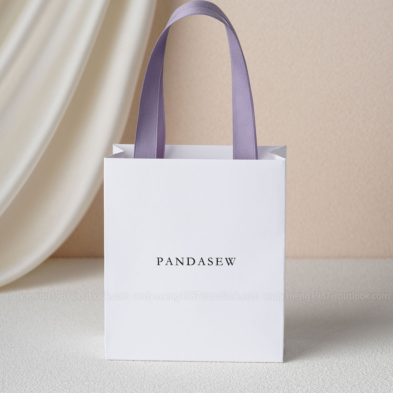 paper bag design, different printing colors