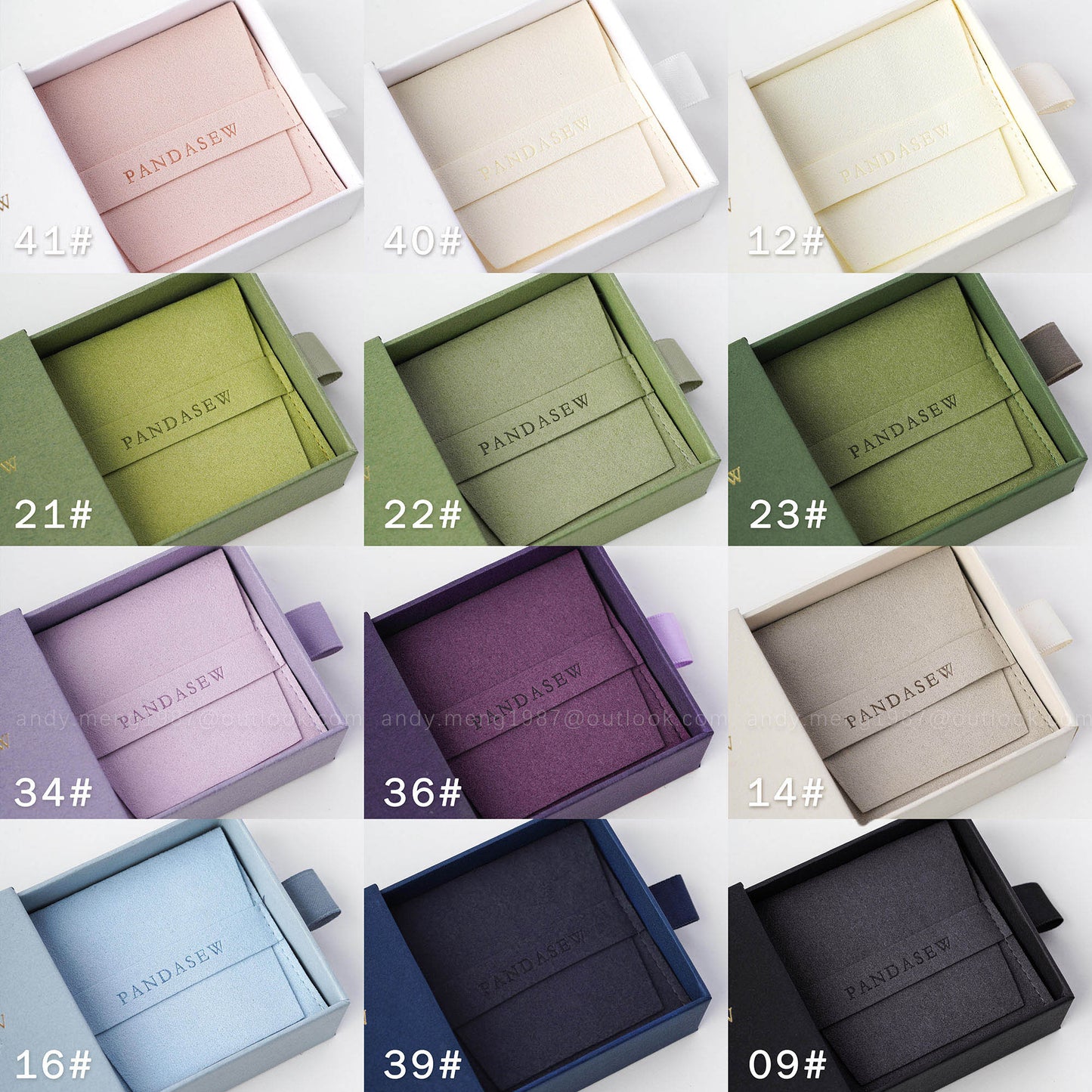 50pcs 8x8x3.5cm jewelry box, custom logo on paper drawer box and pouch jewelry packaging cardboard box BX-147