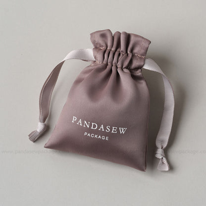 100pcs Dense silk satin bag custom jewelry pouch high quality thick and soft pouch DSD-107