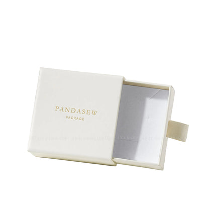 Pandasew cream jewelry box