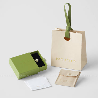 beige paper gift bags, jewelry packaging set