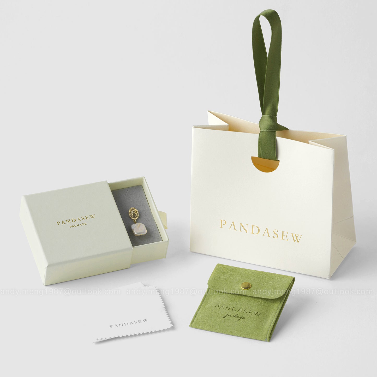 jewelry gift boxes with tote bag custom