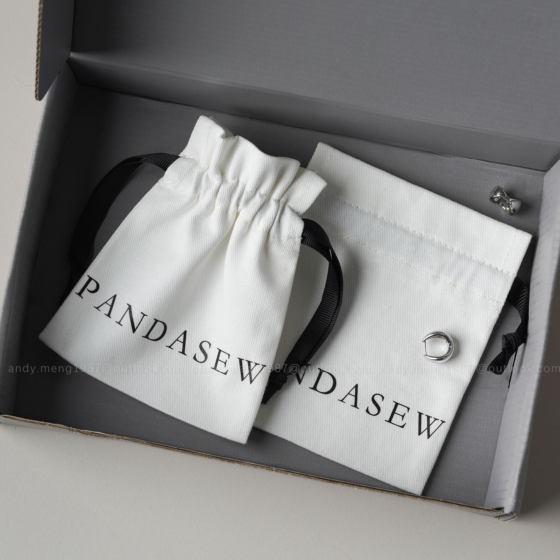 ring bag, necklace pouch, personalized package for gift