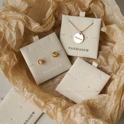 Pandasew package suppliers, earrings, necklace and bracelet pad for jewellery store/seller