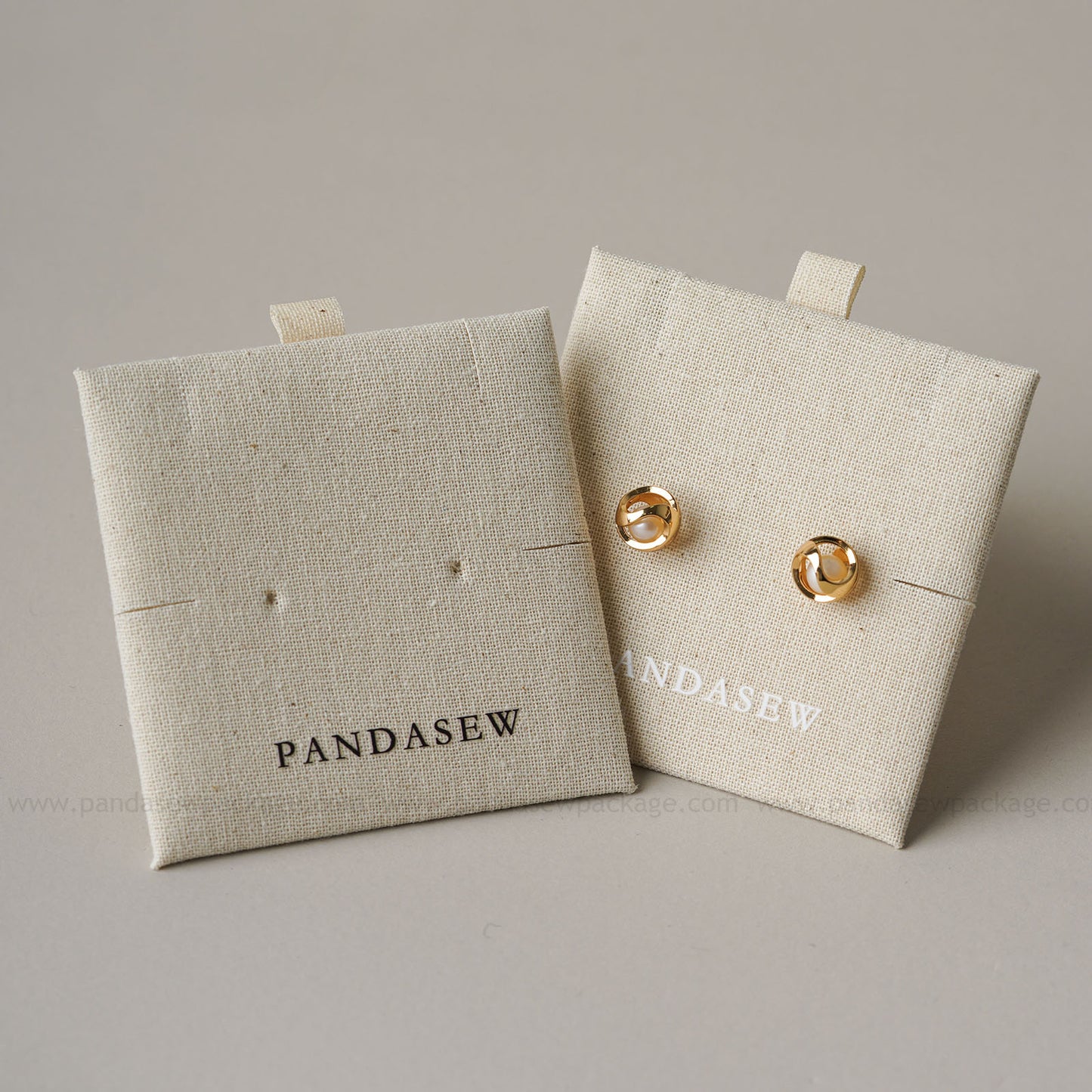 Pandasew earrings, necklace and bracelet pad/card/displayer