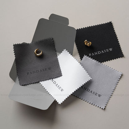 Pandasew customized Stylish packaging for silver-polishing cloth and outside case