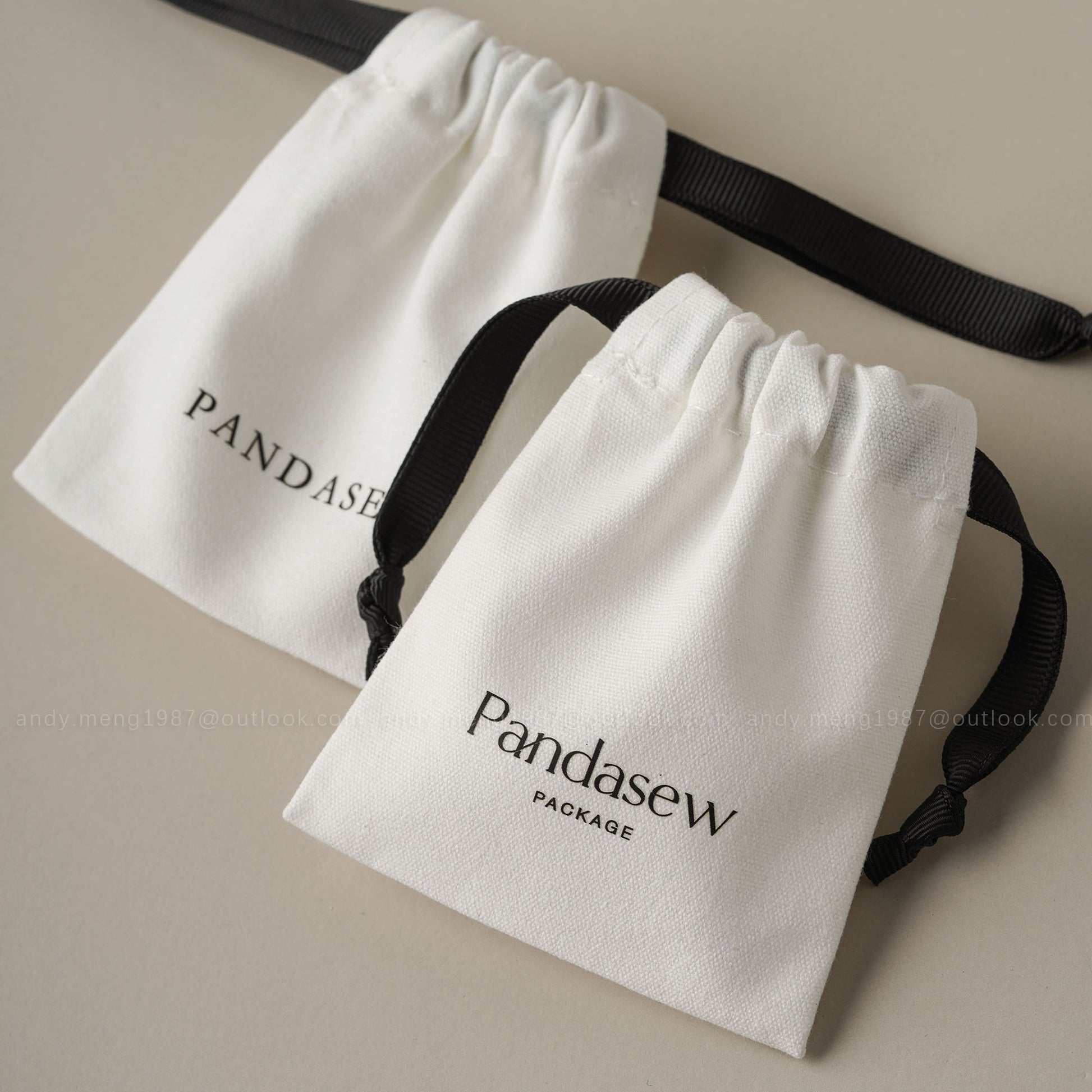 canvas drawstring bag custom logo