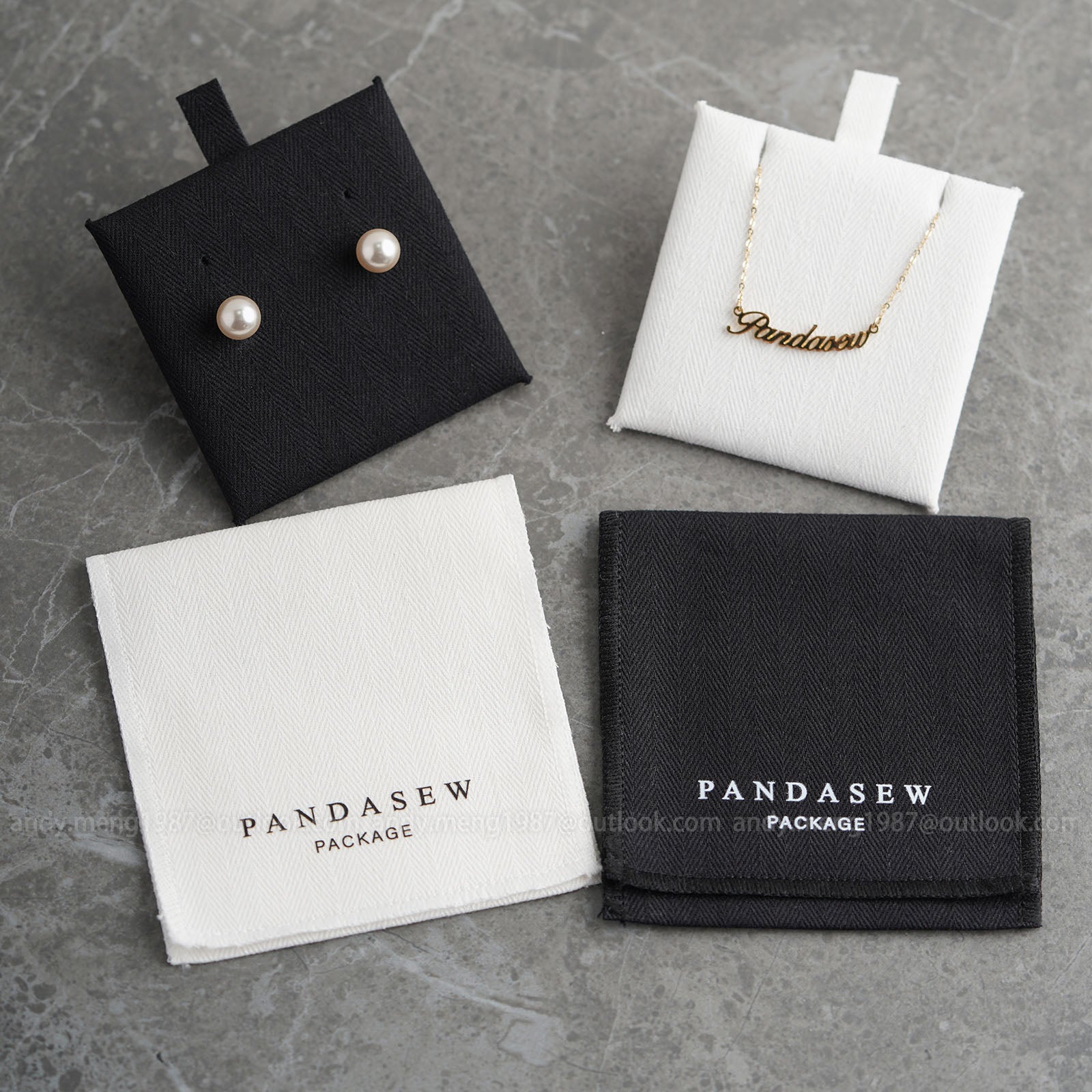 original jewelry packaging custom branded logo