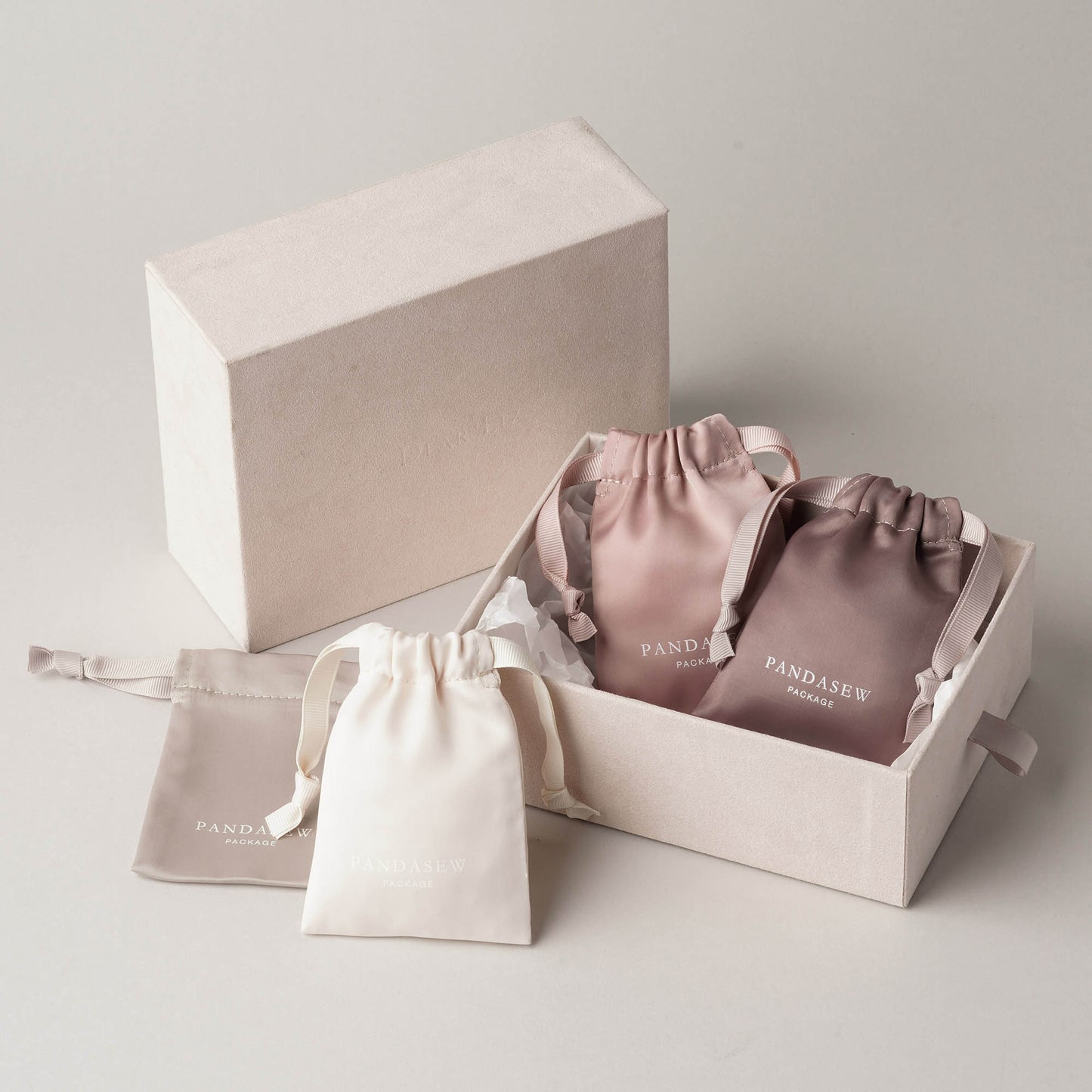 100pcs Dense silk satin bag custom jewelry pouch high quality thick and soft pouch DSD-107